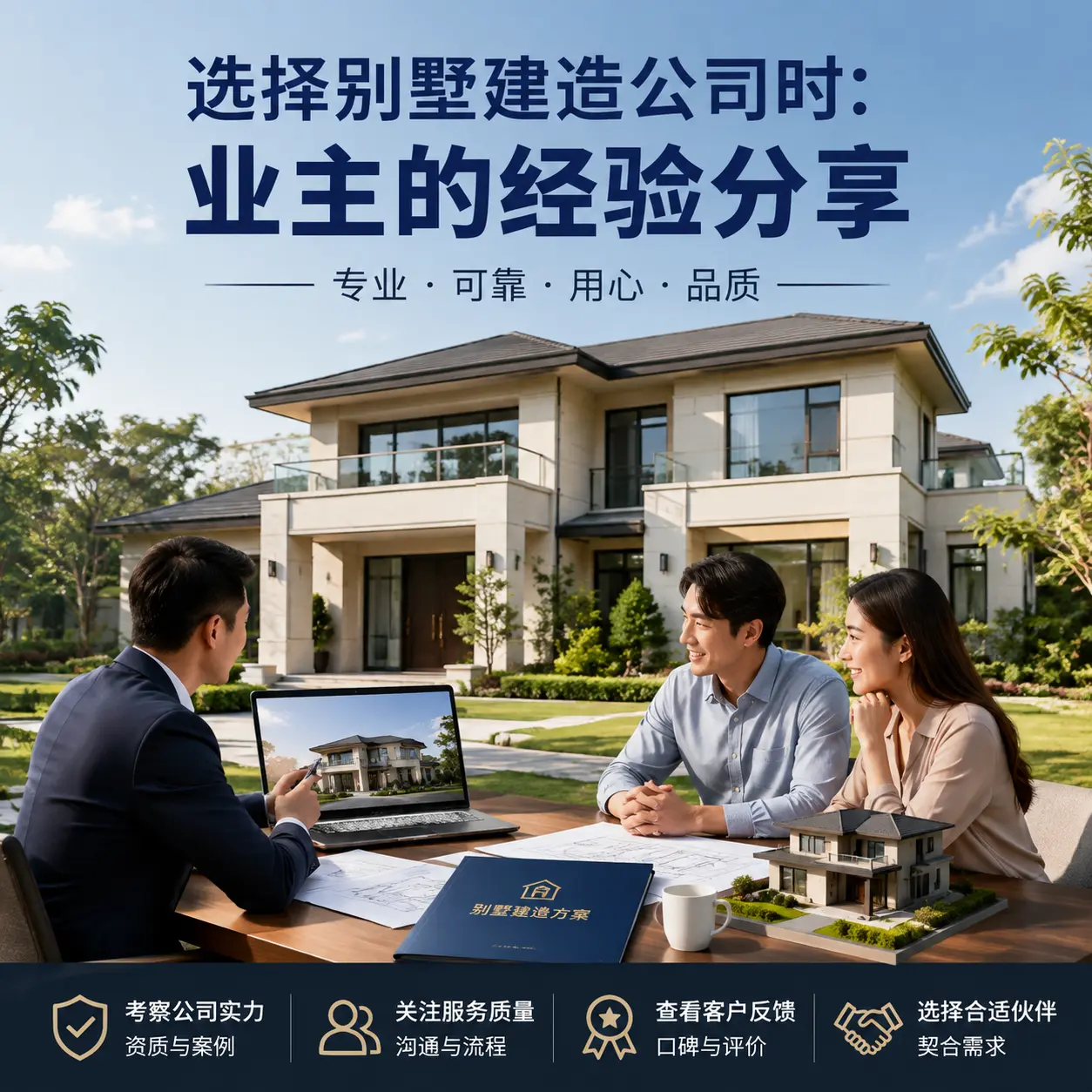 选择别墅建造公司时: 龙里 业主的经验分享