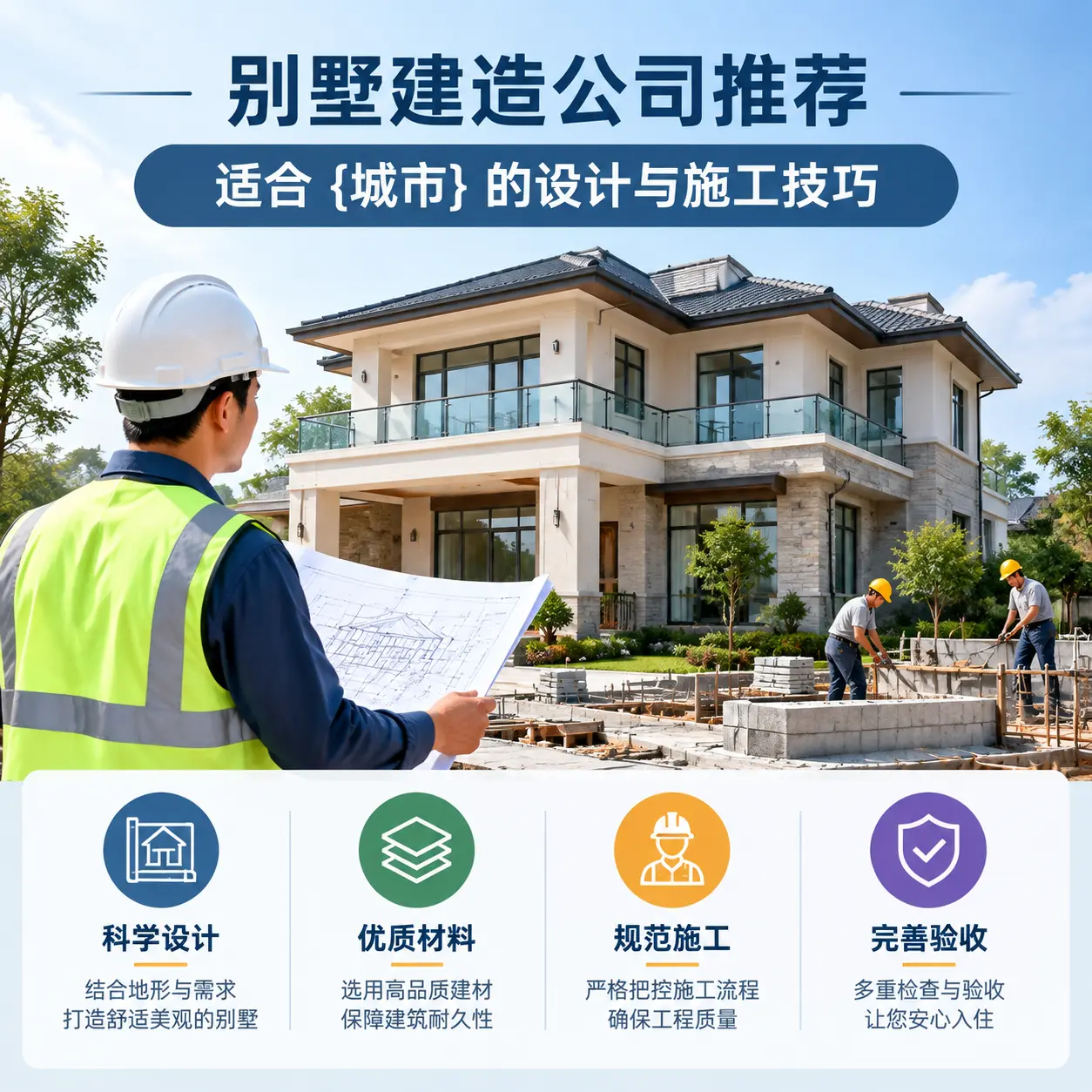 别墅建造公司推荐:适合 龙里 的设计与施工技巧