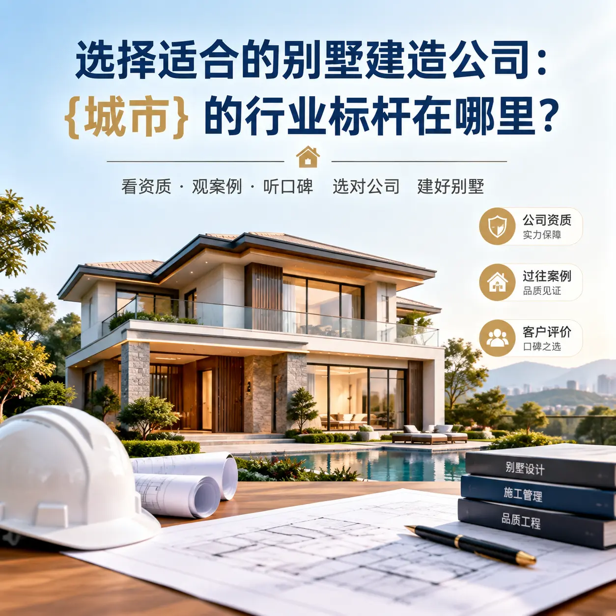 选择适合的别墅建造公司： 龙里 的行业标杆在哪里？