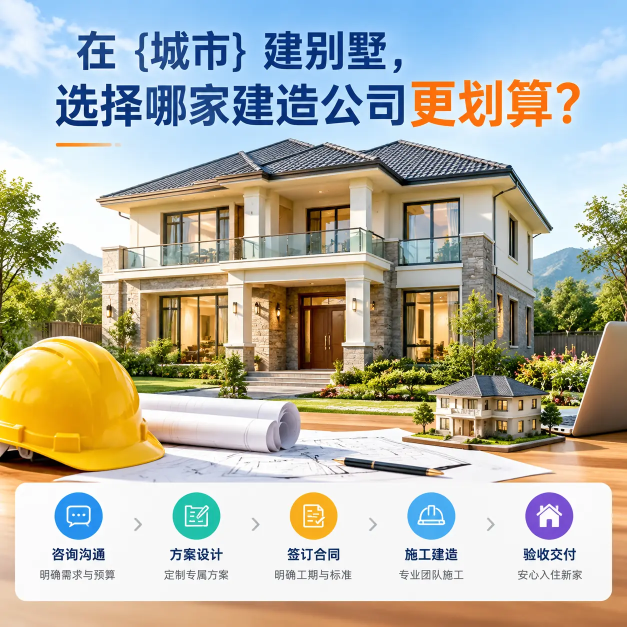 在 龙里 建别墅,选择哪家建造公司更划算?