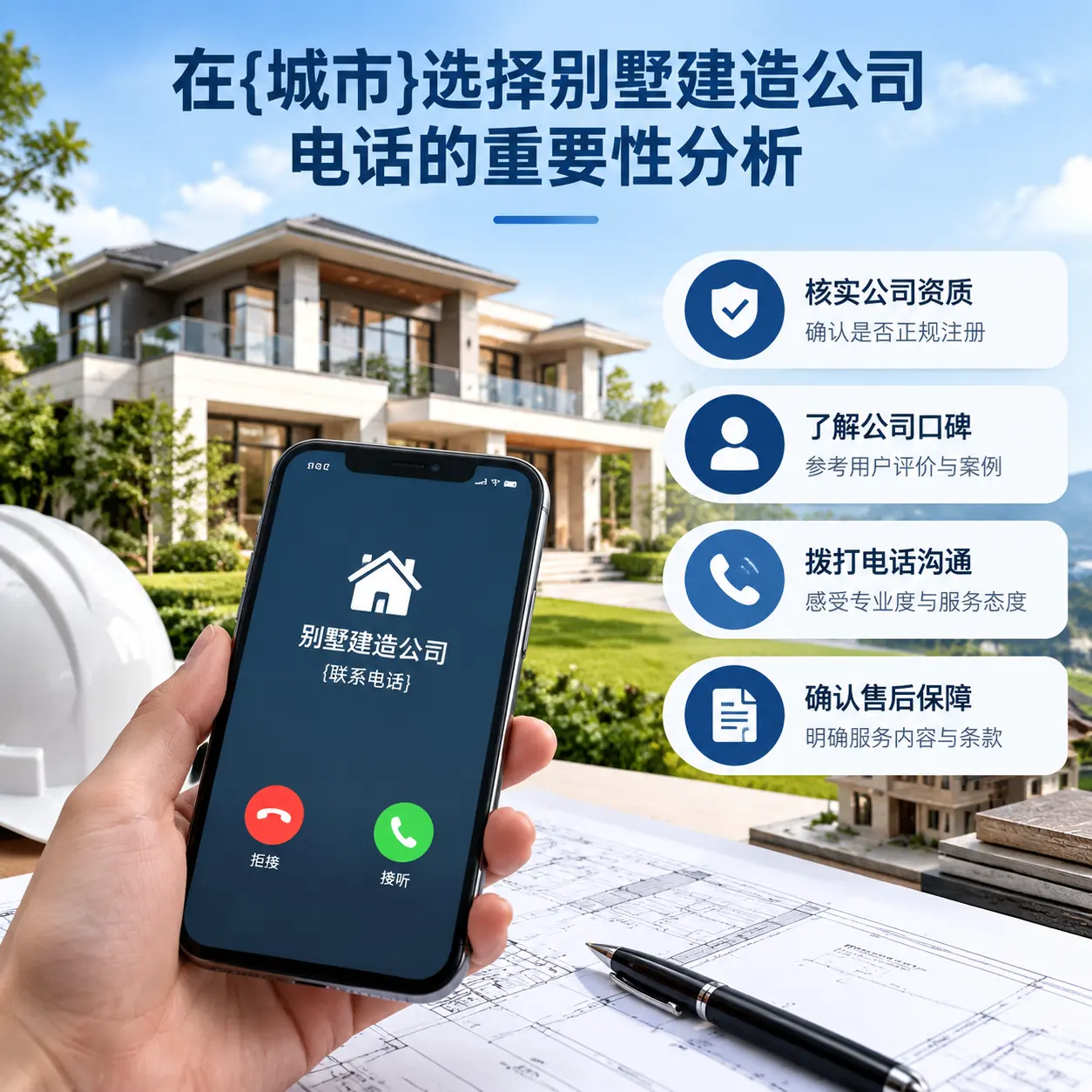 在龙里选择别墅建造公司电话的重要性分析